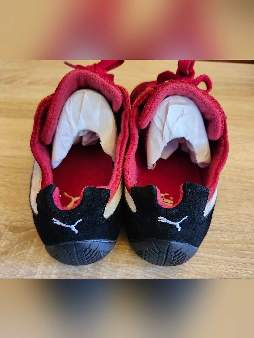 Sparco Puma Red Racing Shoes Size 9 Men's, For Real Racing and Sim Racing! - Picture 12 of 14